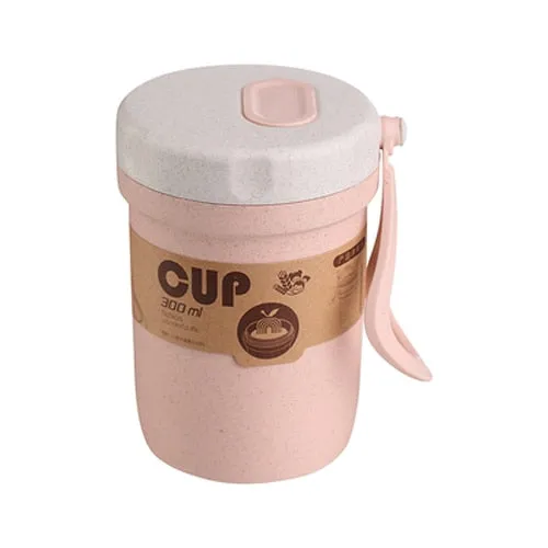 3 Layers Lunch Box Microwavable Japanese Bento Food Container Eco-Friendly Wheat Straw 900ml Lunchbox