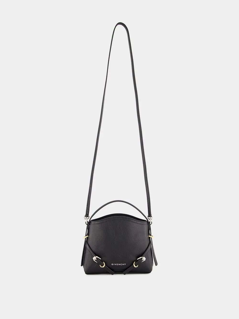 Black Nano Voyou Leather Bag