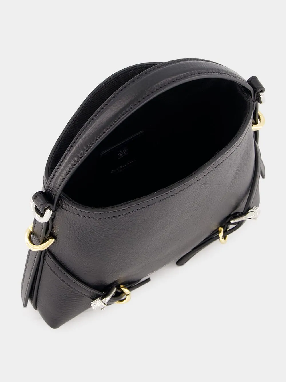 Black Nano Voyou Leather Bag