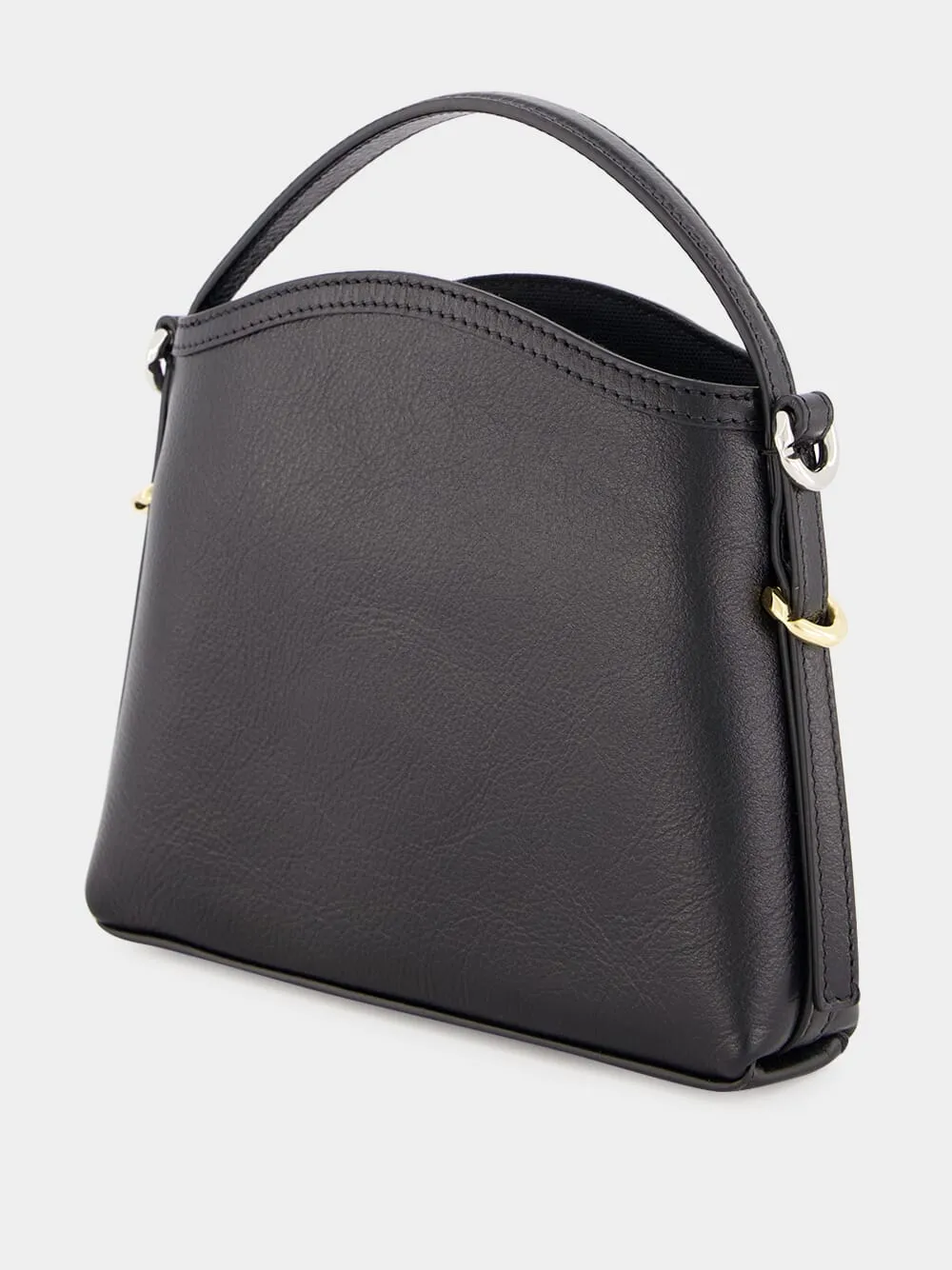 Black Nano Voyou Leather Bag