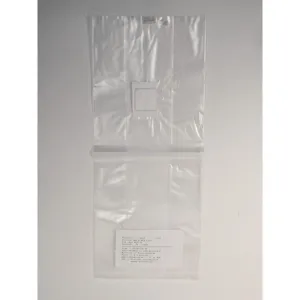 Box of 1000 units 4A Culture Bags, Polypropylene, 0.5 micron filter patch