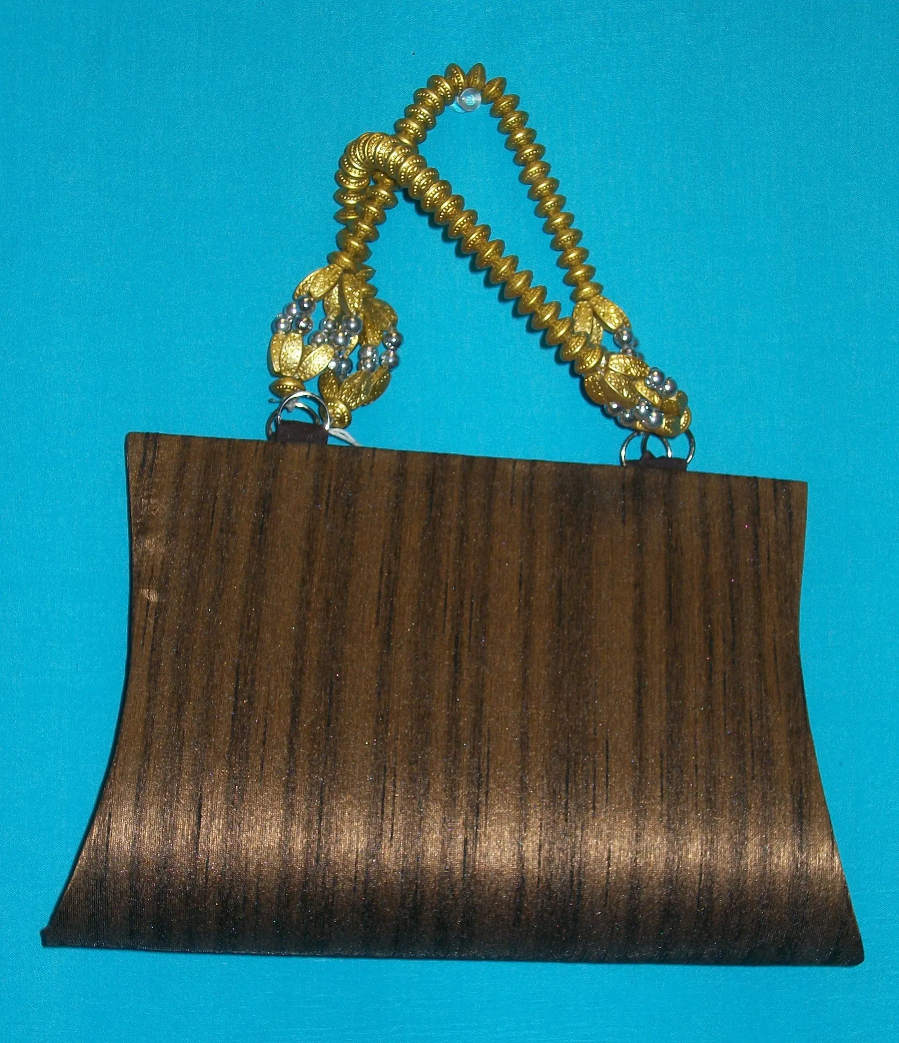 Clutch Brown 4627 Indian Designer Shieno Sarees Pleasanton