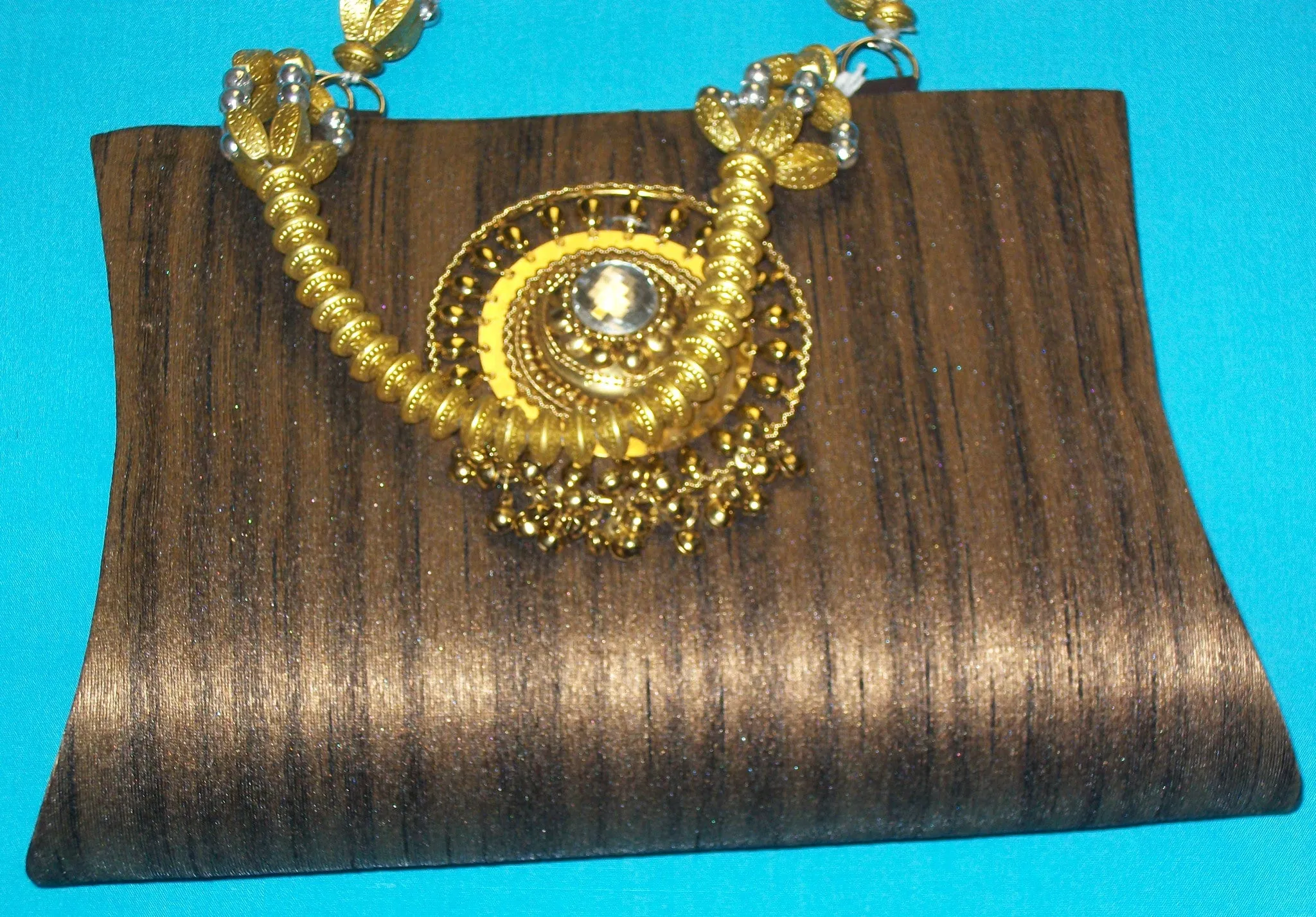 Clutch Brown 4627 Indian Designer Shieno Sarees Pleasanton