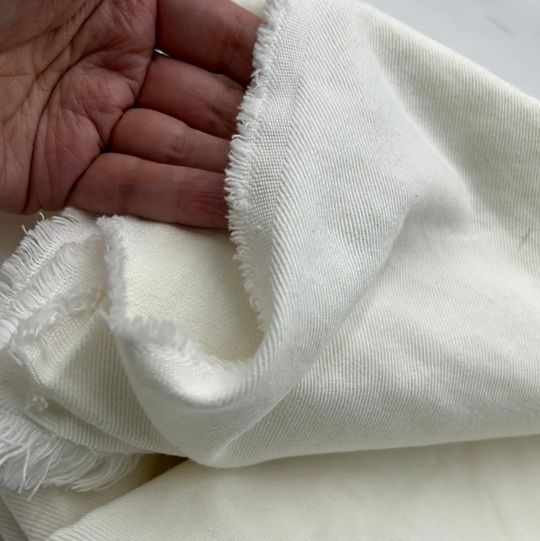 Cotton Denim, Cream (WDT0197)