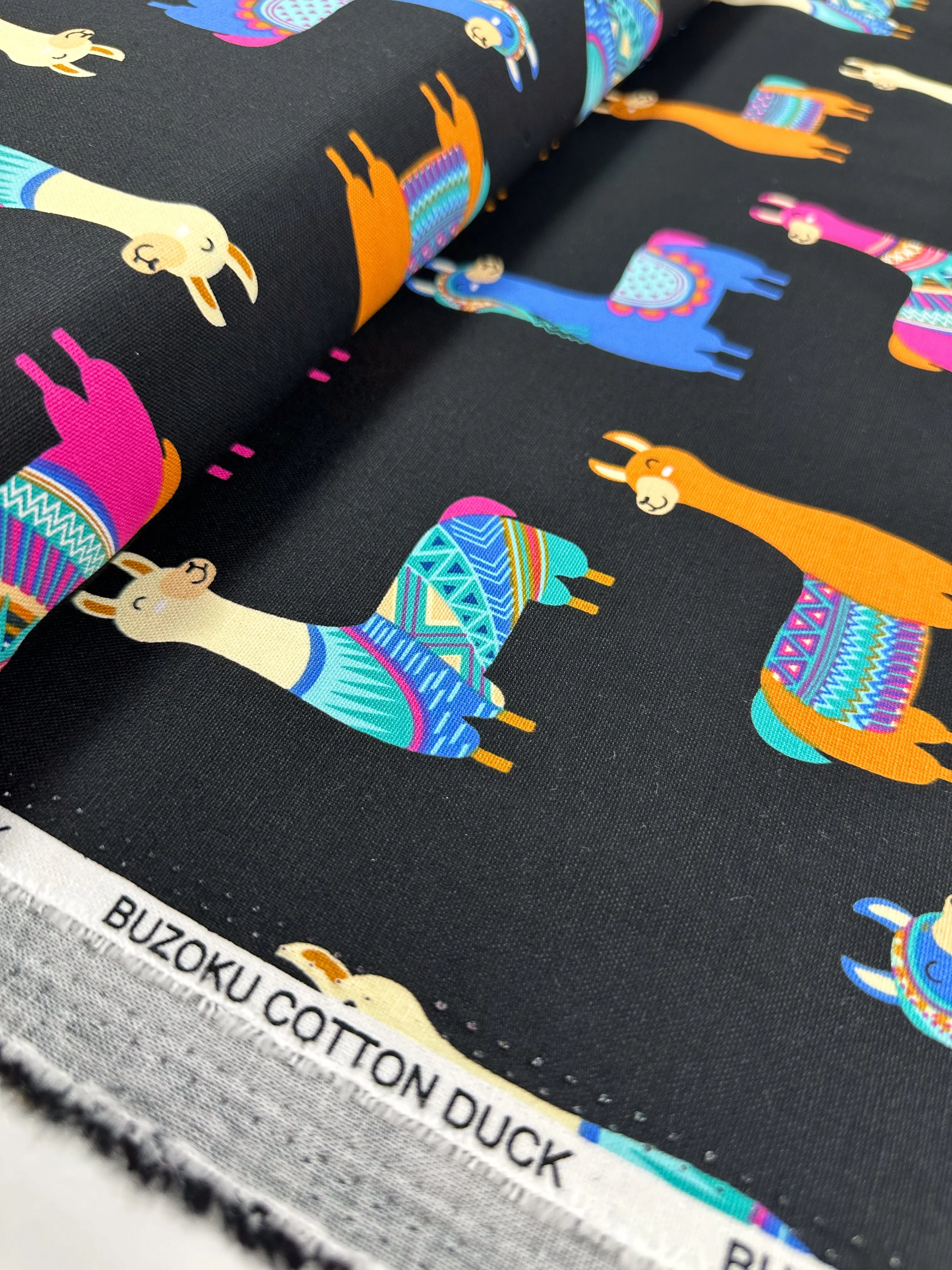 Cotton Duck - Lama Lama - 120cm