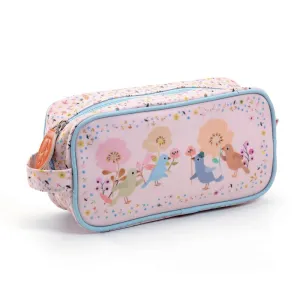 Djeco Pencil Pouch - Colourful Birds