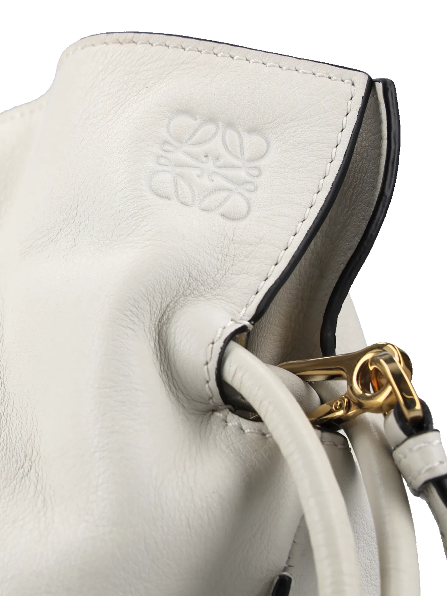 flamenco leather clutch