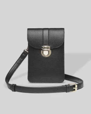 Fontaine Phone Crossbody Bag Black
