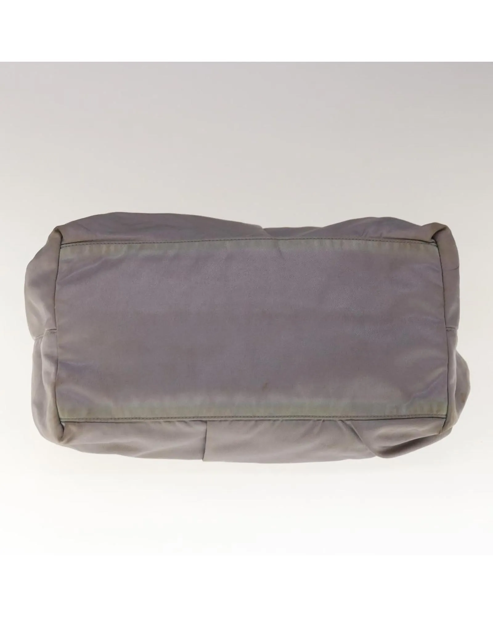 Gray Nylon 2-way Hand Bag by Prada
