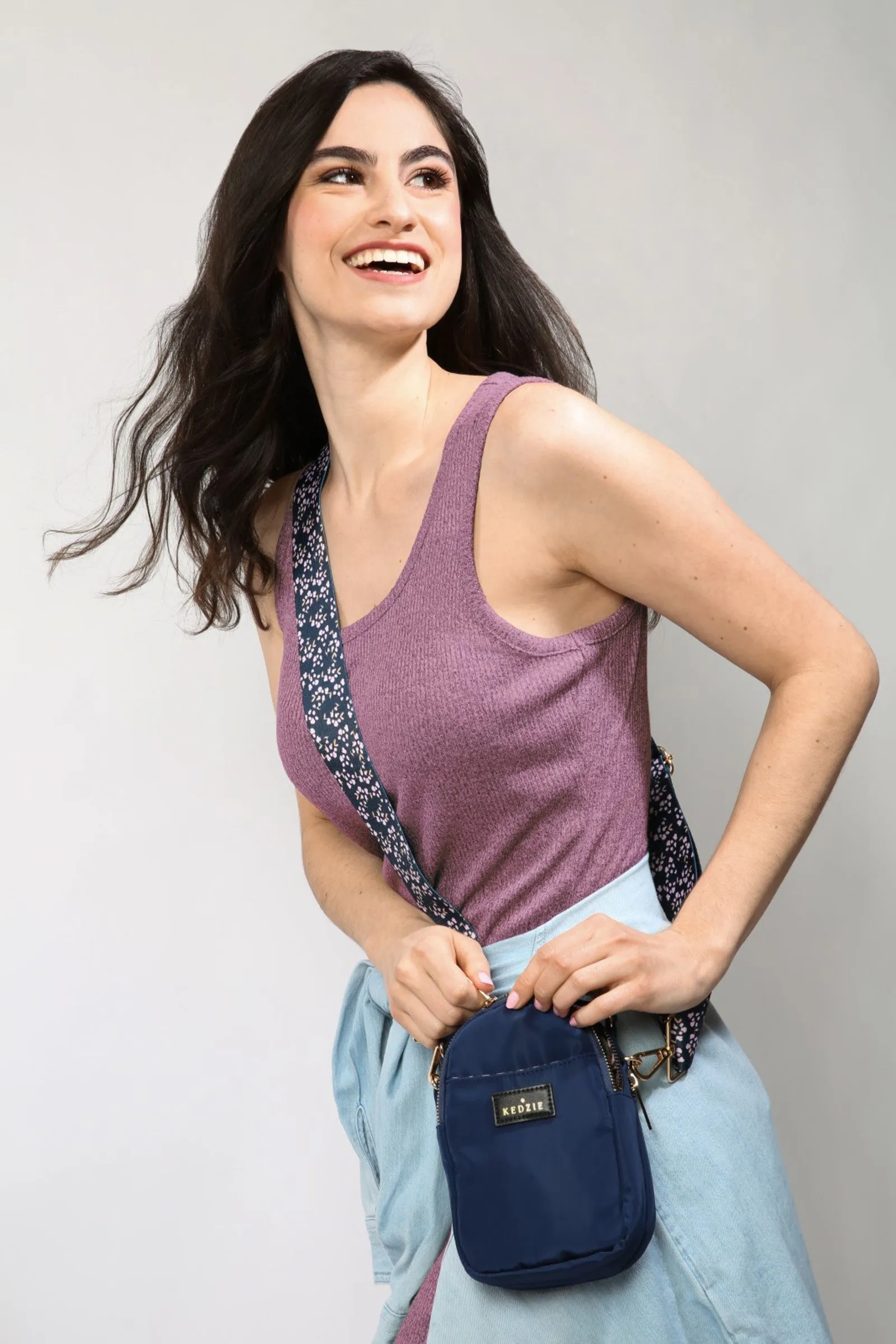 Kedzie Crosstown Crossbody - Navy