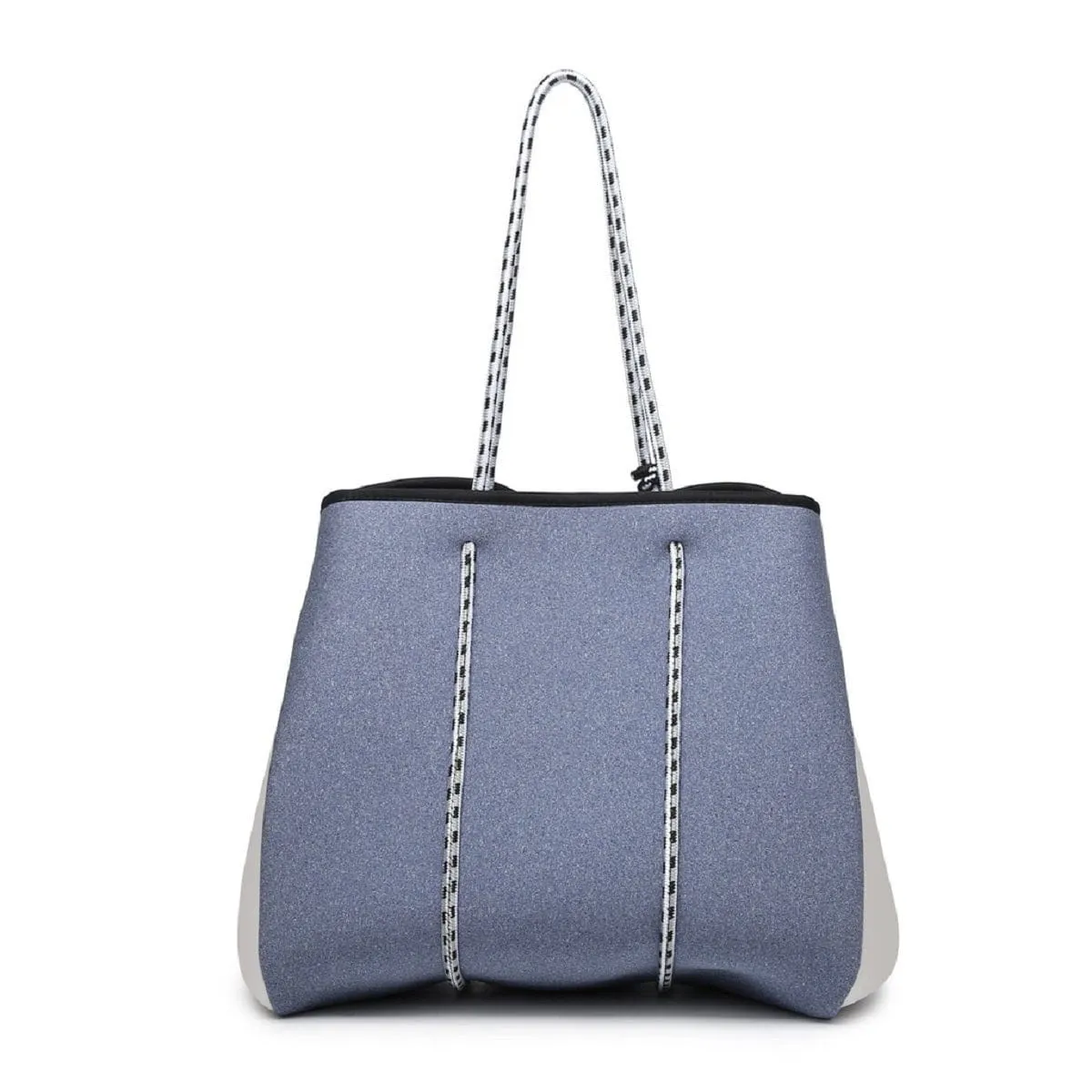 M2146STRP Neoprene Shoulder Tote w/ Pouch