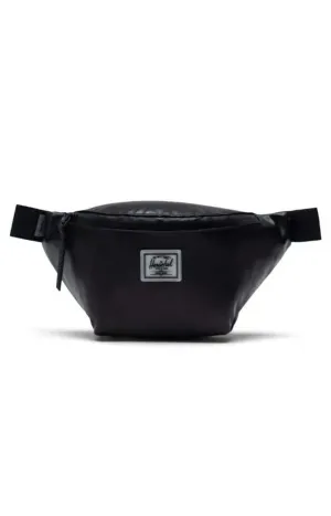 Recycled Material Weatherproof Hip Pack - Black
