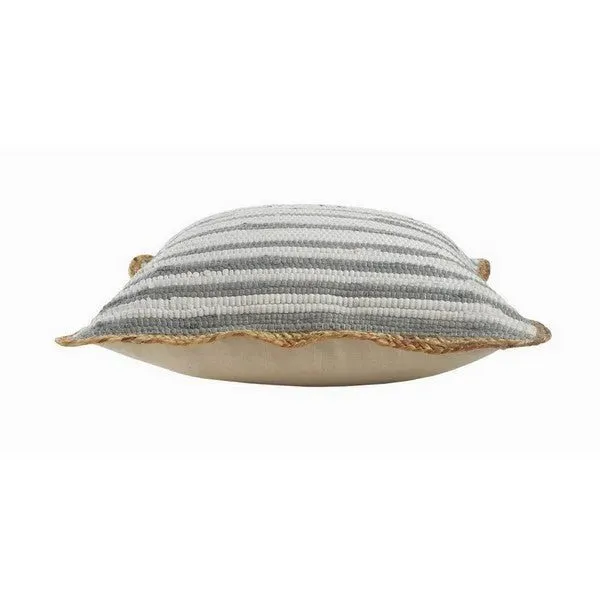 Riley 99444GRY Grey Pillow