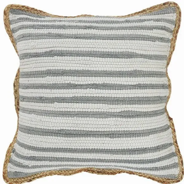 Riley 99444GRY Grey Pillow