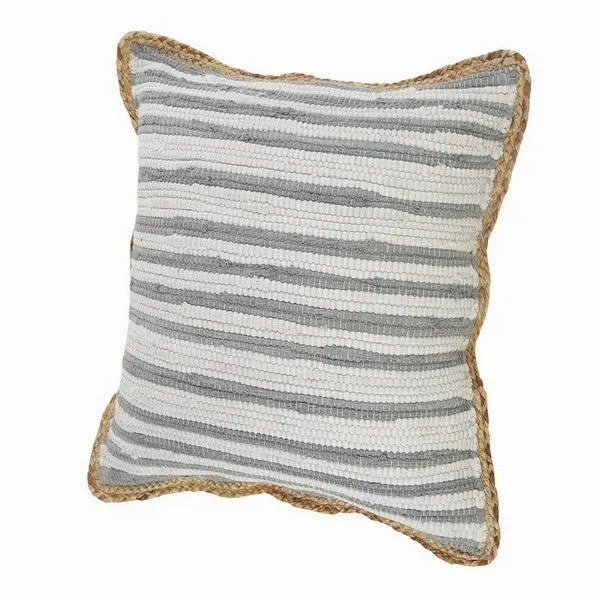 Riley 99444GRY Grey Pillow
