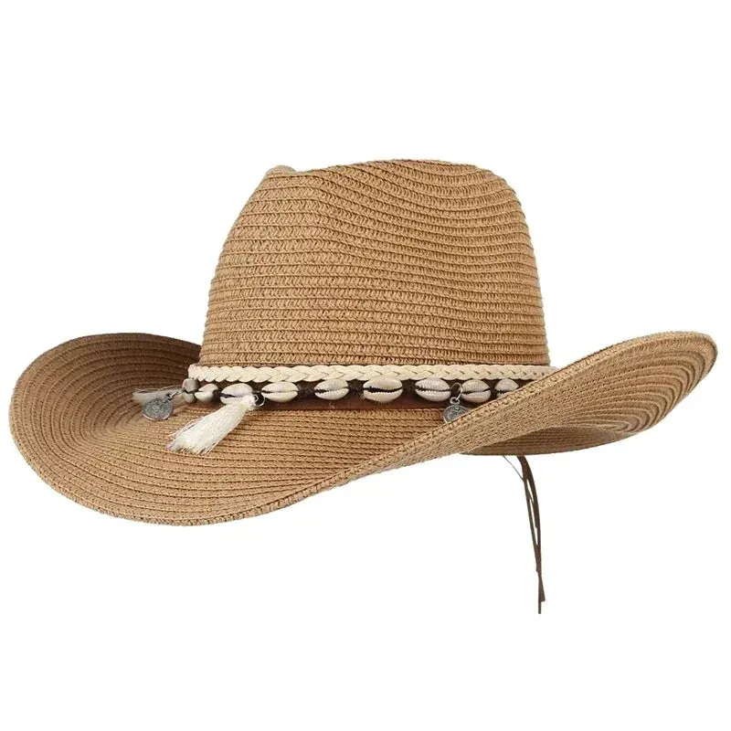 Shell Tassels Cowgirl Summer Hat