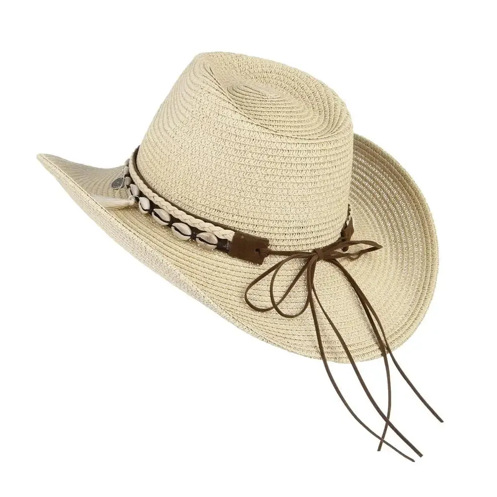 Shell Tassels Cowgirl Summer Hat