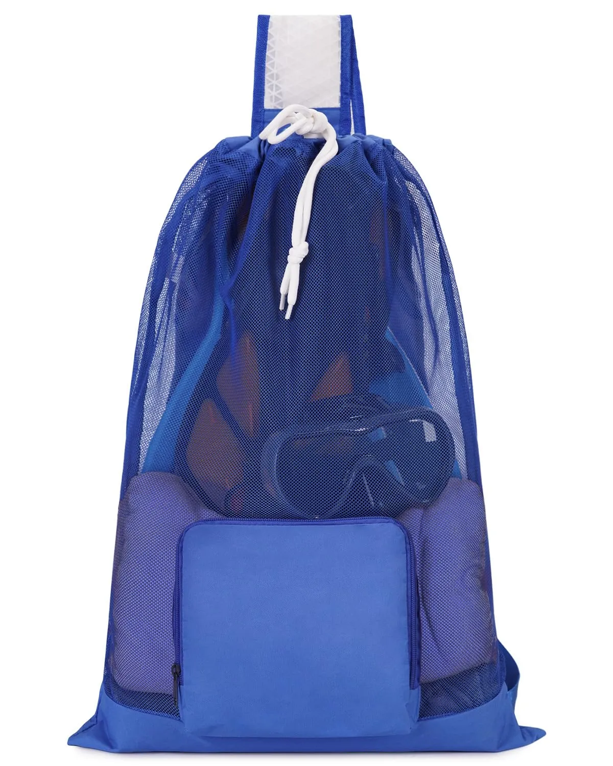 WANDF Foldable Swim Bag Drawstring Bag with Quick-dry Shoulder Strap