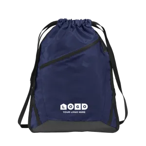 Zip-it Drawstring Backpack with Adjustable Straps (DB17)